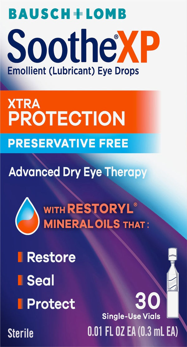 Bausch + Lomb Soothe Preservative Free Lubricant Eye Drops