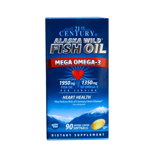 21st Century Alaska Wild Fish Oil Mega Omega