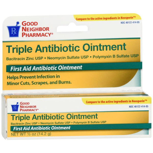 Good Neighbor Pharmacy Triple Antibiotic Ointment - 0.5 oz (14.2 g)