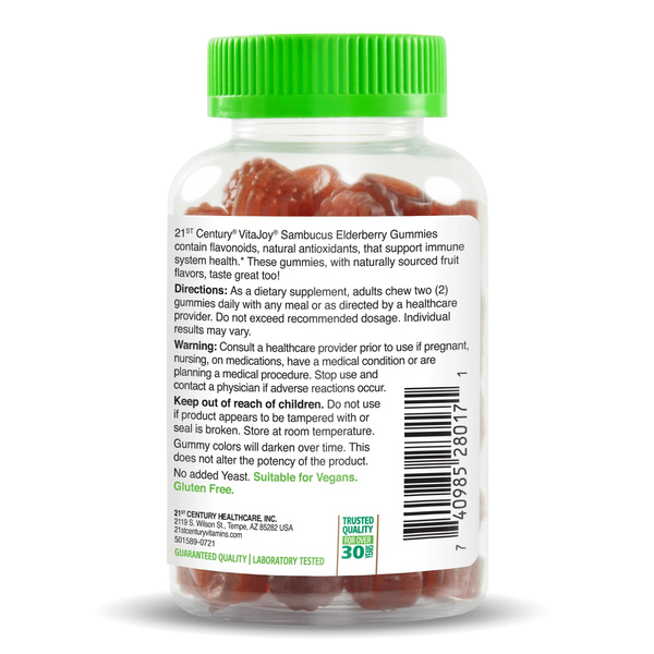 21st Century VitaJoy Sambucus Elderberry Gummies