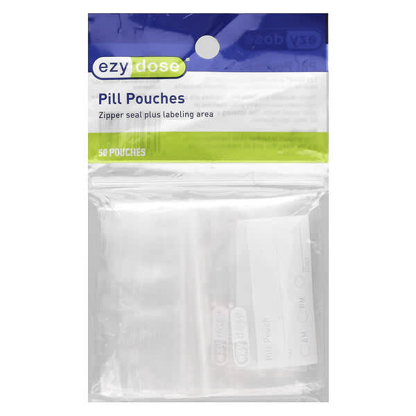 Ezy Dose Reusable Pill Pouches