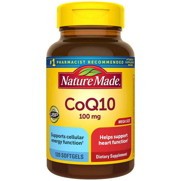 Nature Made CoQ10 - Softgels, 100 mg, 120 ct