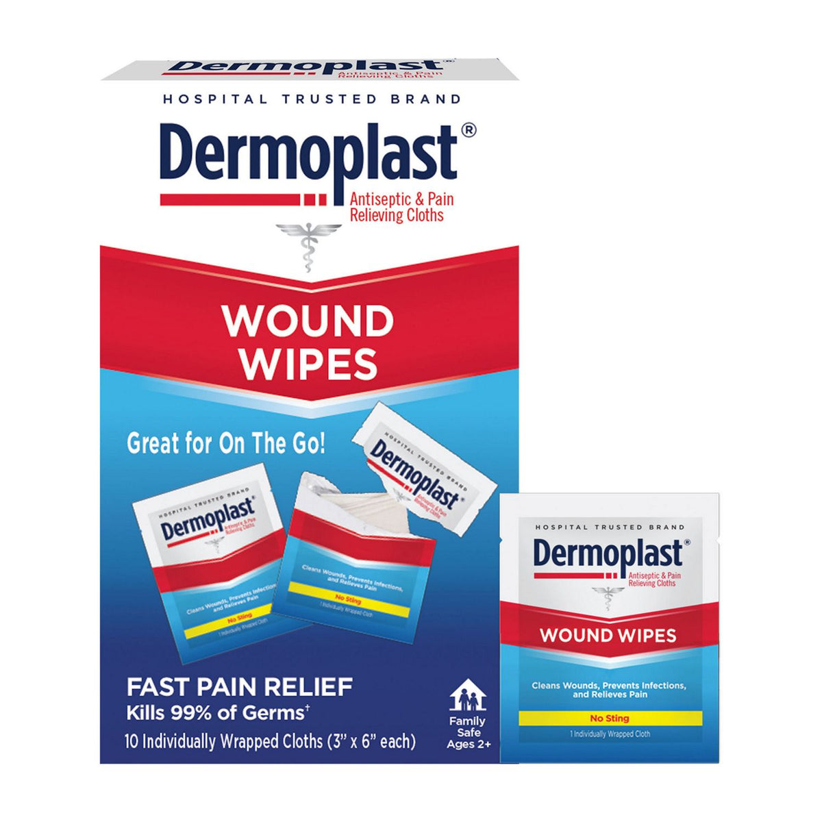 Dermoplast Wound Wipes