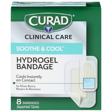 Curad Clinical Care Soothe & Cool Hydrogel Bandage