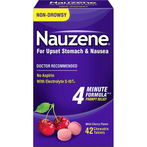 Nauzene Upset Stomach & Nausea Chewables