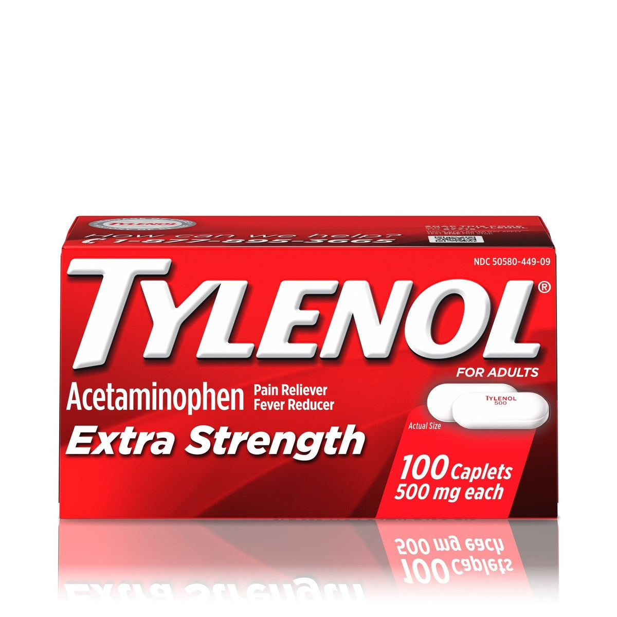 Tylenol Extra Strength - Caplets / 100 ct