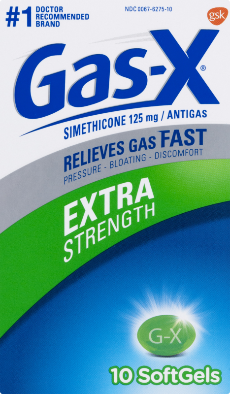 Gas-X - Extra Strength Softgels / 10 ct