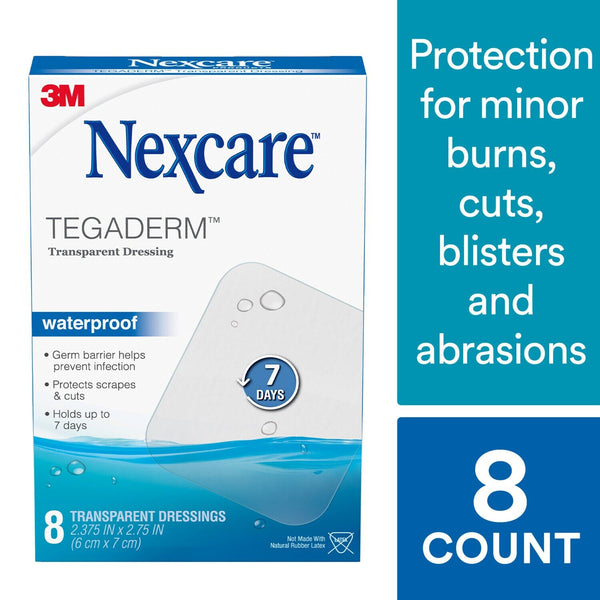 Nexcare Tegaderm Transparent Dressing - 8 ct