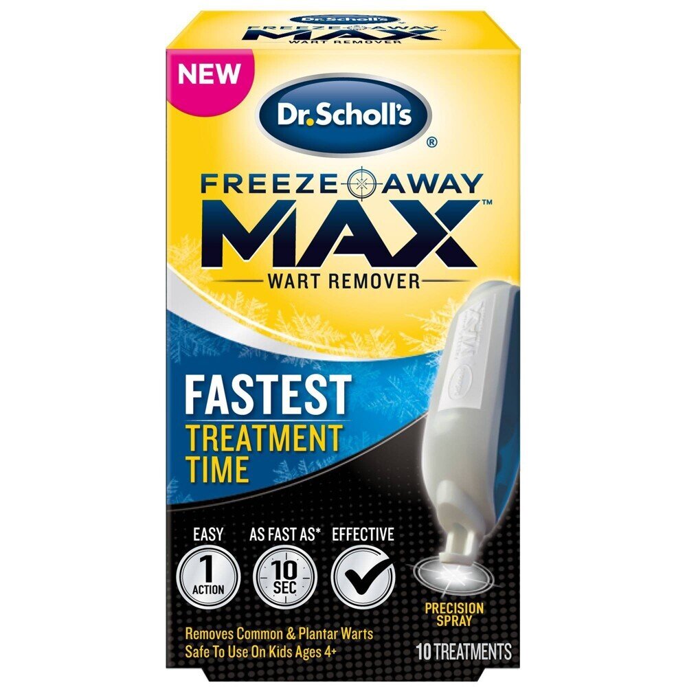 Dr. Scholl's Freeze Away Wart Remover - Max / Precision spray / 10 treatments