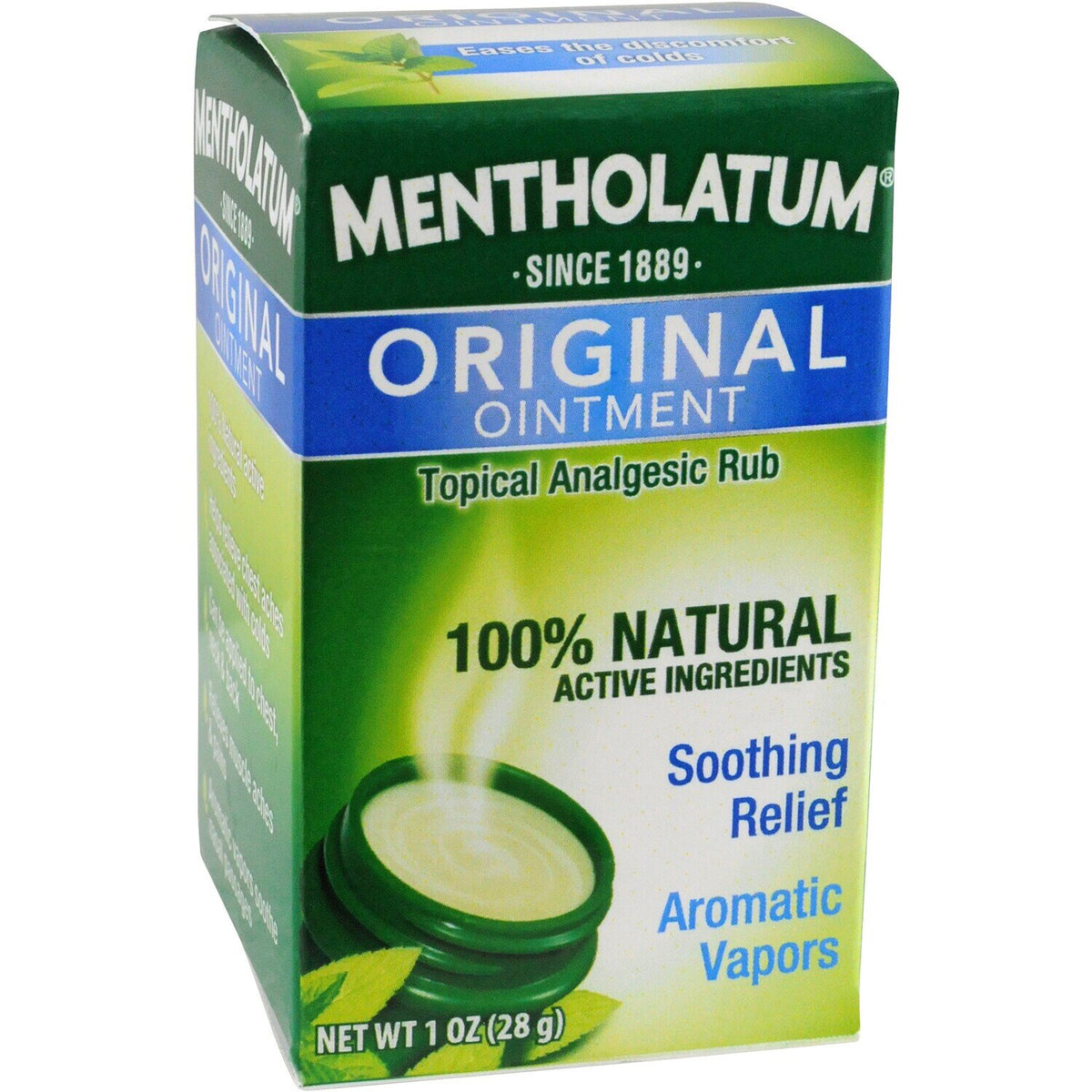 Mentholatum Original Ointment Topical Analgesic Rub - 1 oz