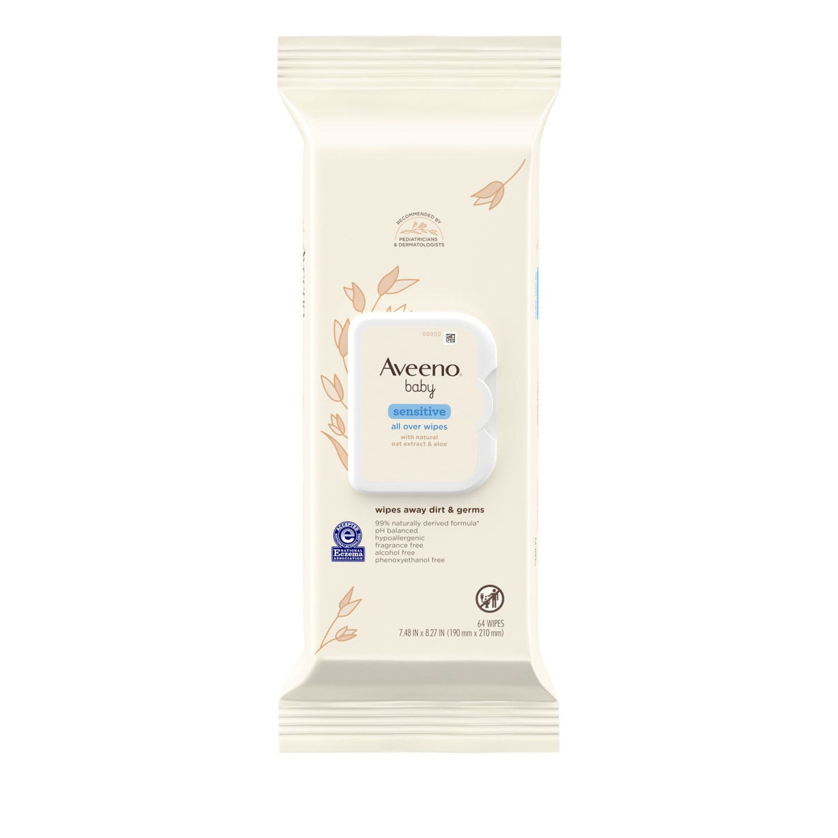 Aveeno Baby All Over Sensitive Wipes