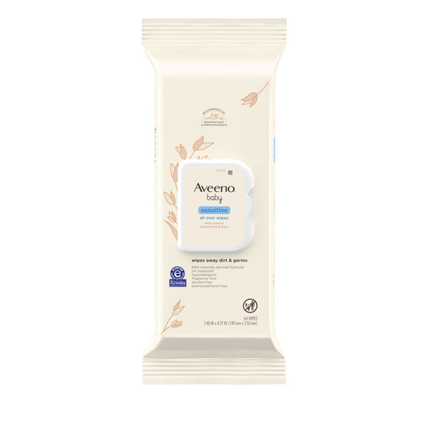 Aveeno Baby All Over Sensitive Wipes