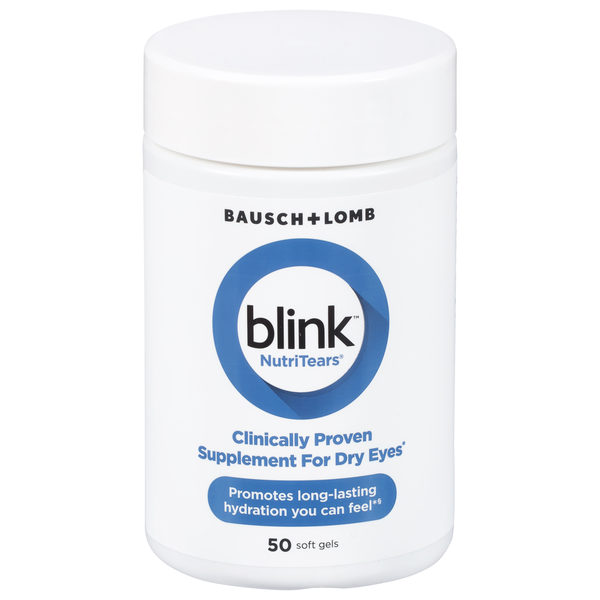 Bausch + Lomb Blink NutriTears Dry Eye Supplement