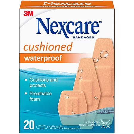 Nexcare Cushioned Waterproof Adhesive Pads
