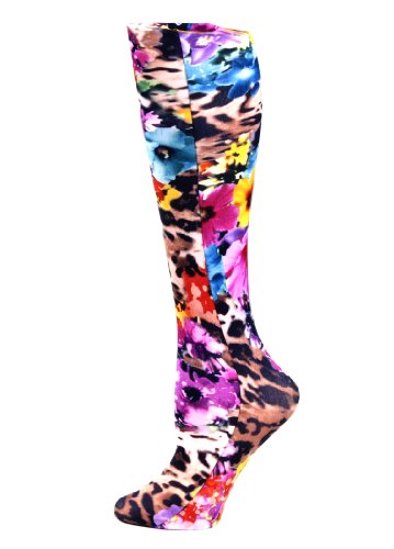 Celeste Stein Therapeutic Compression Socks - Leopard / 8-15 mmHg