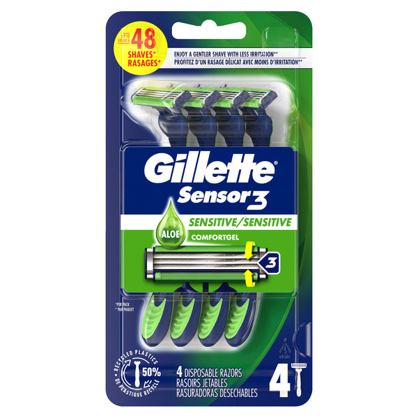 Gillette Sensor3 Sensitive Disposable Razors