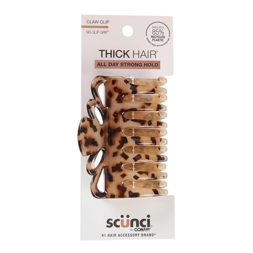 scunci Thick Hair Claw Clip