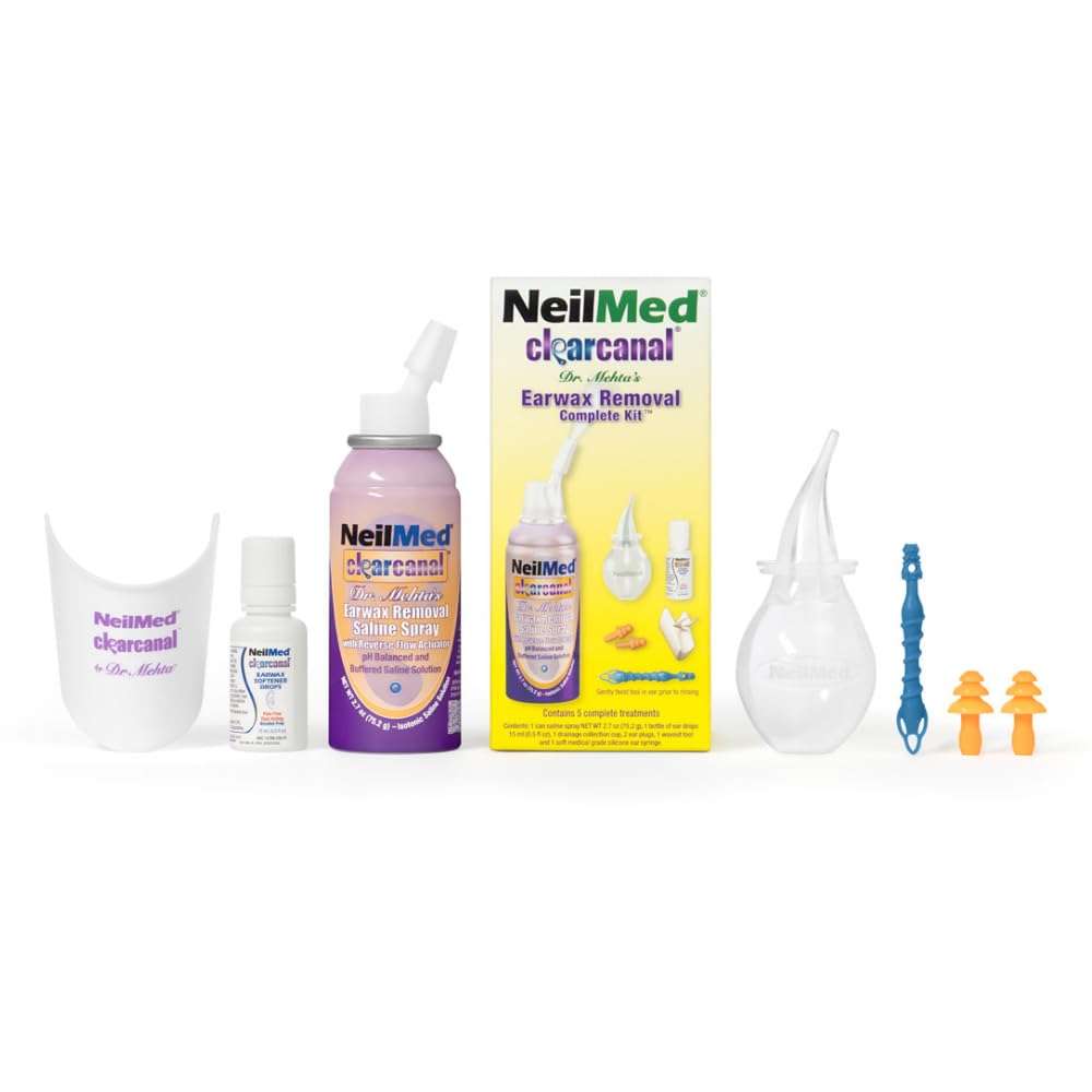 NeilMed Clearcanal Earwax Removal Complete Kit