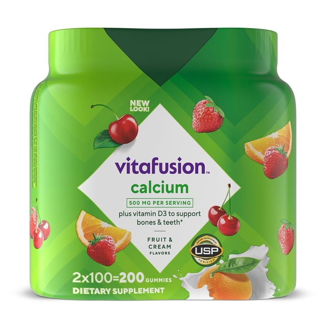 Vitafusion Calcium Gummies