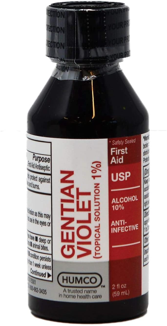 Humco Gentian Violet Topical Solution 1%