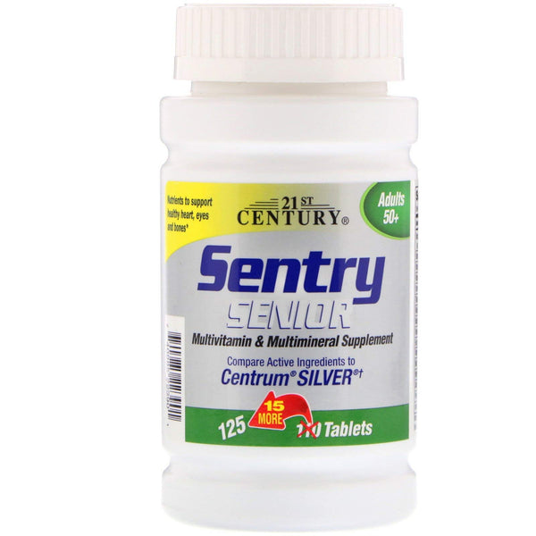 21st Century Sentry Senior Multivitamin & Multimineral - 125 ct