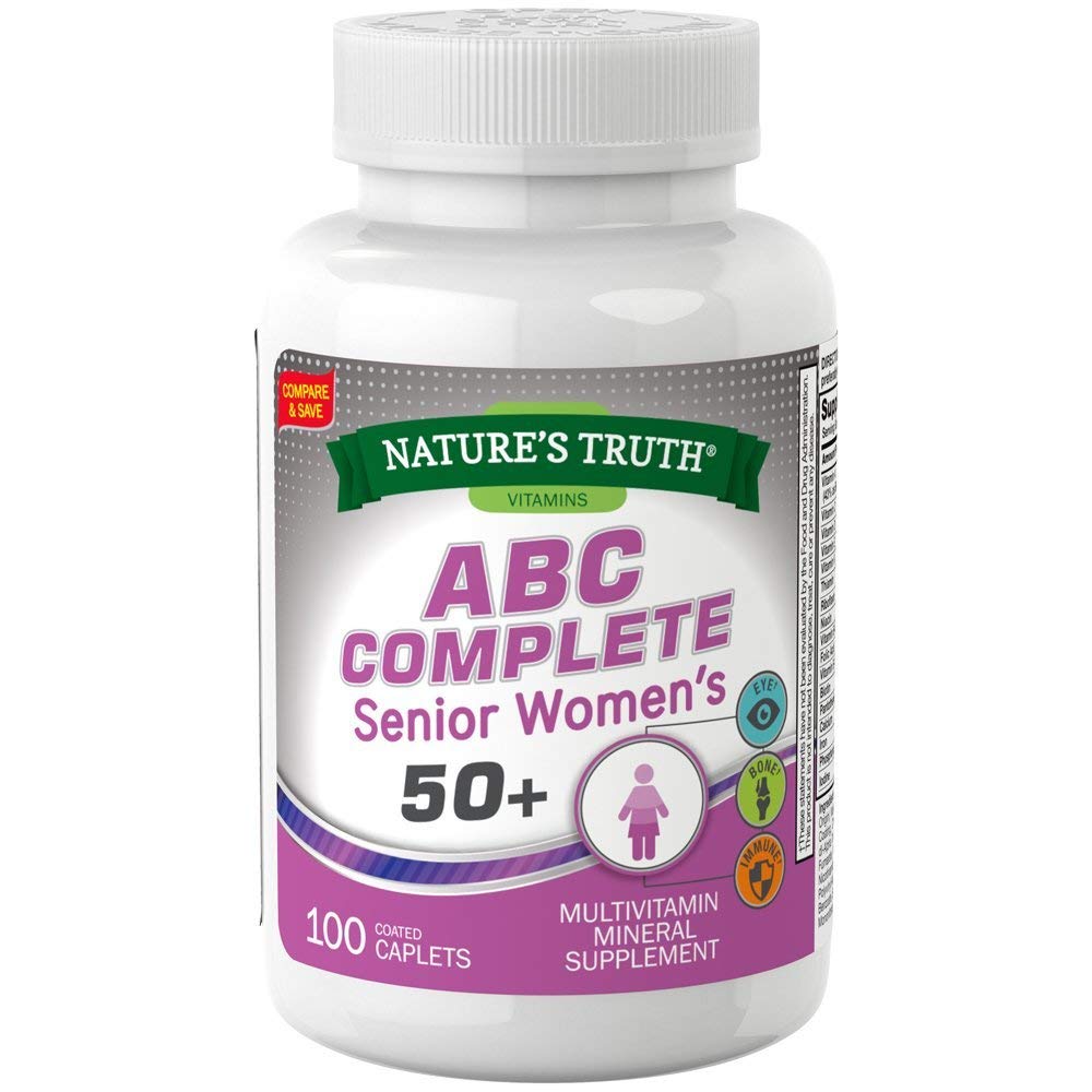 Nature's Truth ABC Complete Multivitamin - 50+ Women, 100 ct