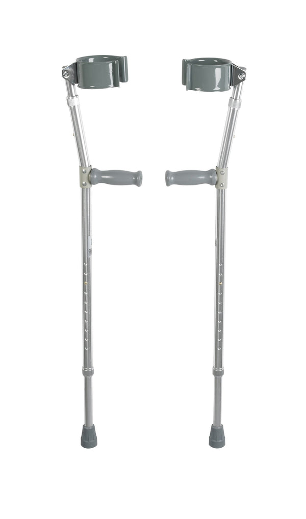 Drive Pushbutton Aluminum Crutches