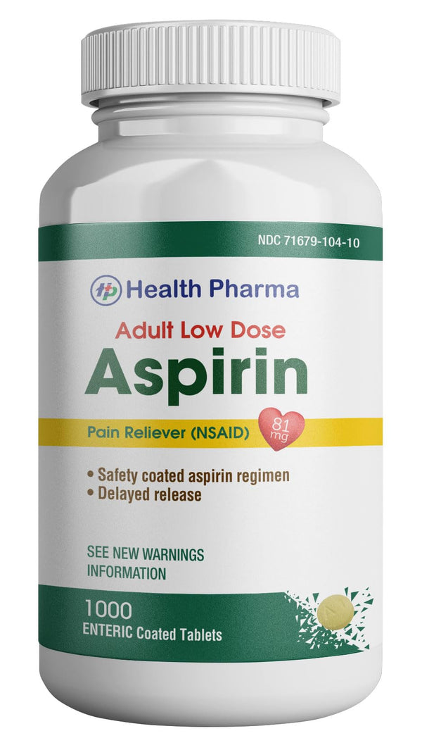 Geri-Care Adult Low Dose Enteric Coated Aspirin 81 mg