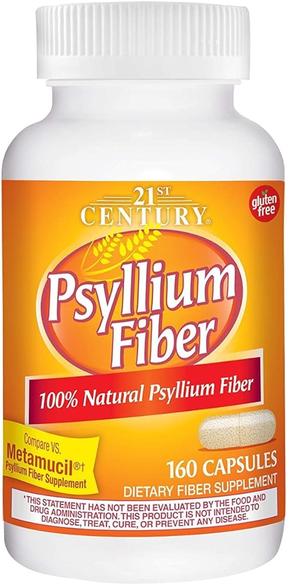 21st Century Psyllium Fiber Capsules
