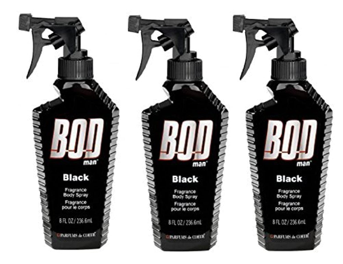 BOD Man Body Spray 3-Pack Gift Set