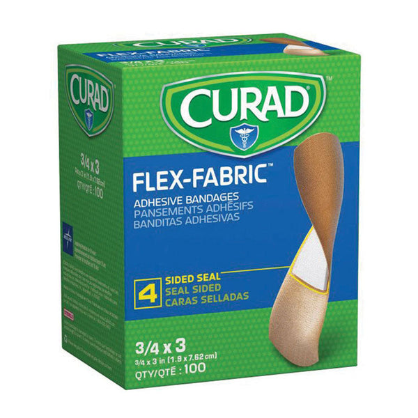 Curad Flex-Fabric Bandages - 100 ct