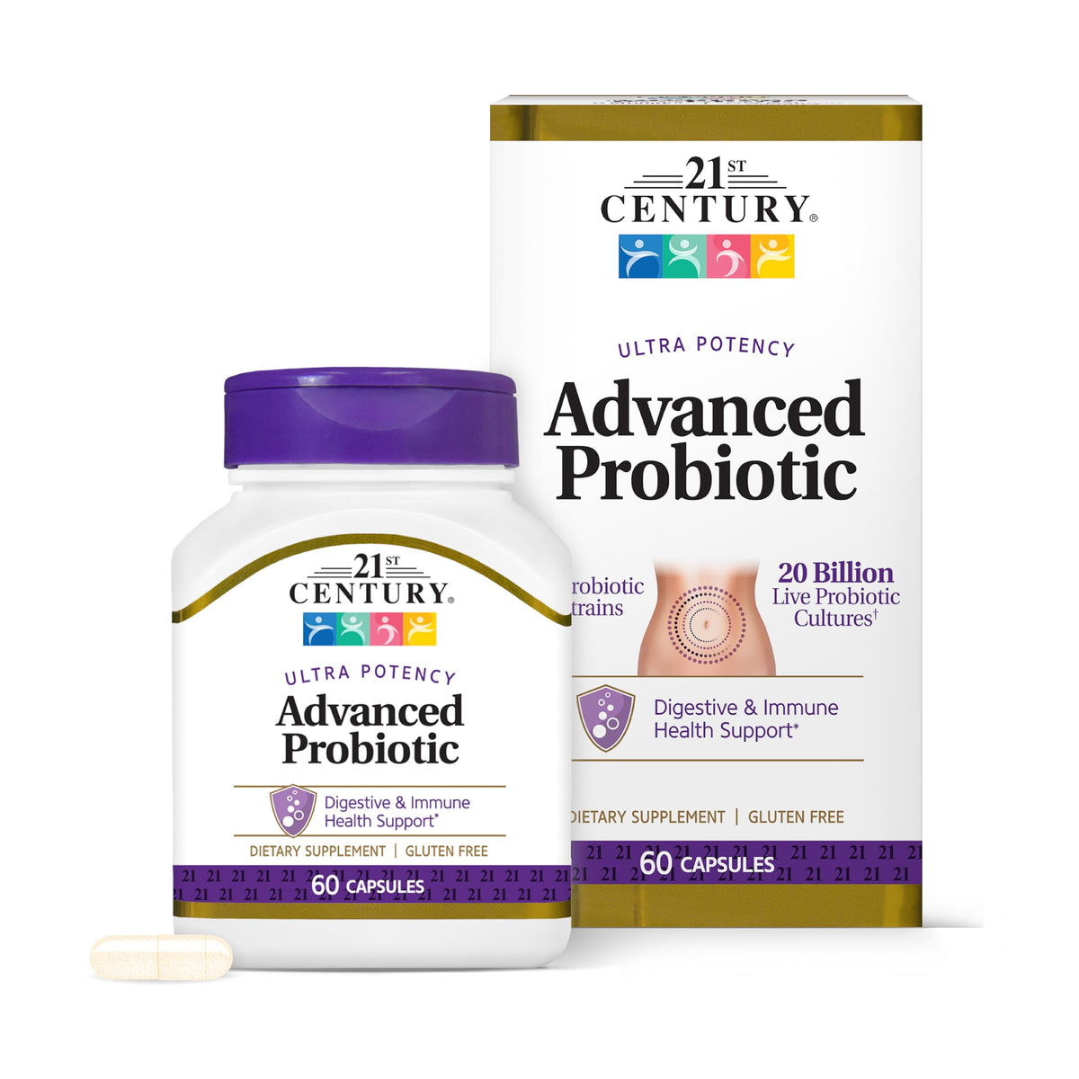 21st Century Ultra Potency Advanced Probiotic