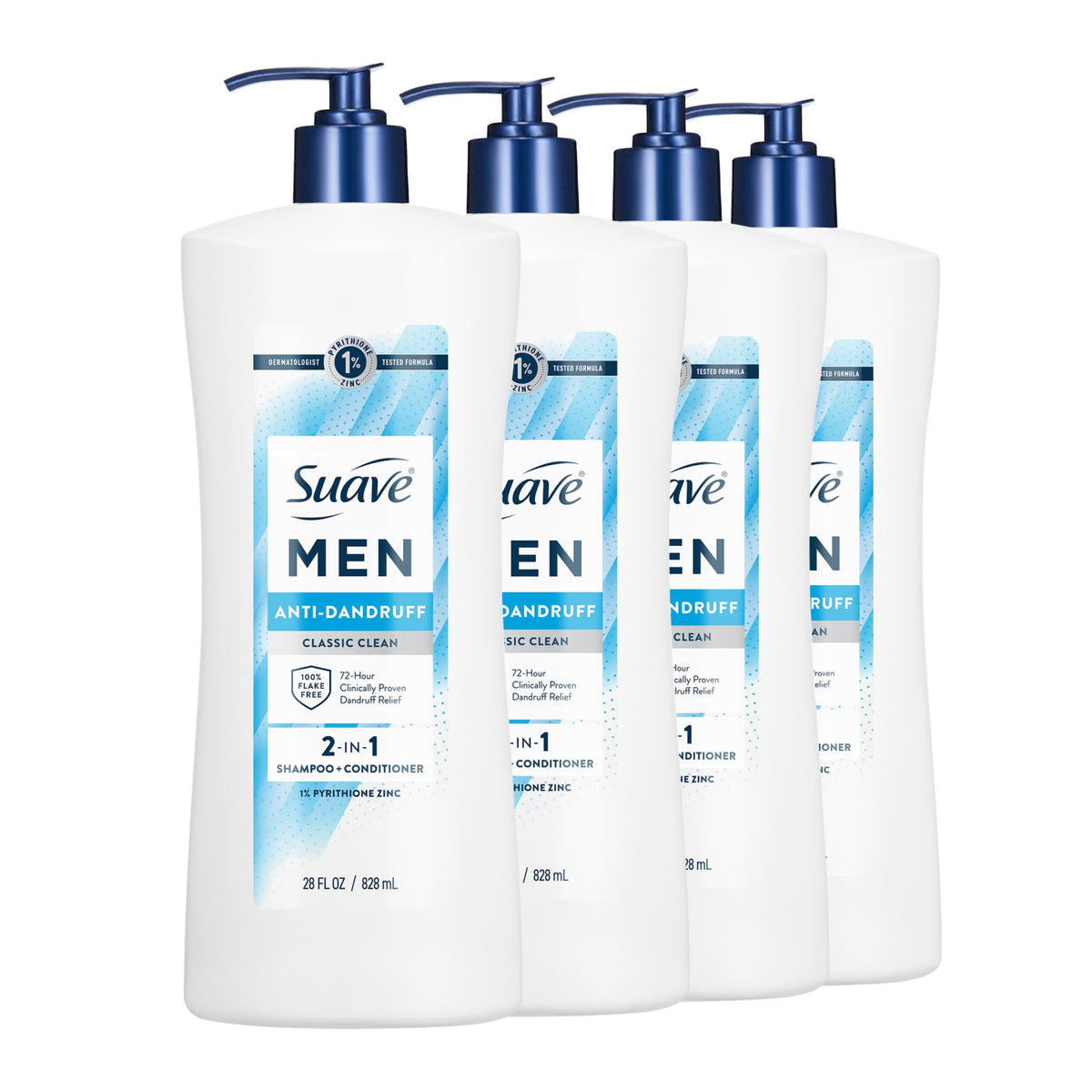 Suave Men 2-in-1 Shampoo + Conditioner