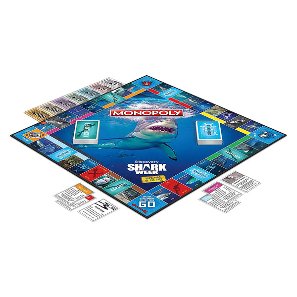 Hasbro Monopoly Discovery Shark Week (Predators of the Deep)
