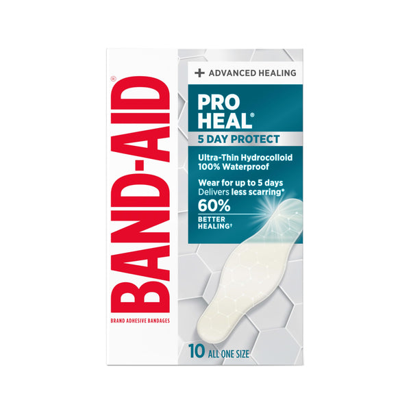 Band-Aid Pro Heal 5 Day Protect Hydrocolloid Bandages