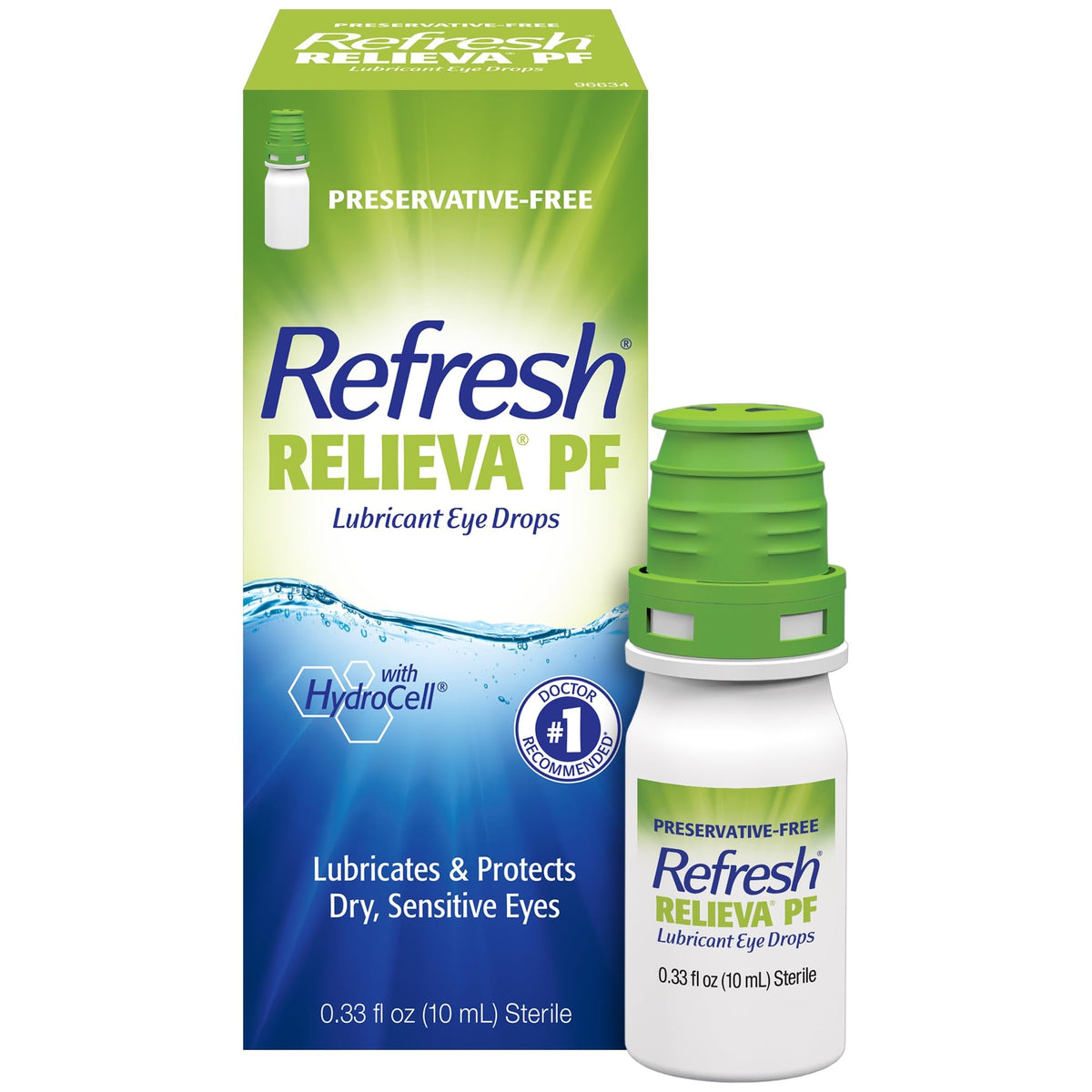 Refresh Relieva Lubricant Eye Drops - PF / 0.33 fl oz (10 mL)