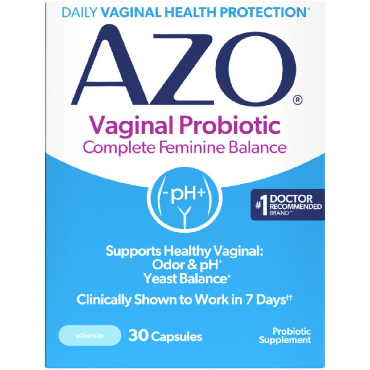 AZO Complete Feminine Balance Daily Probiotic