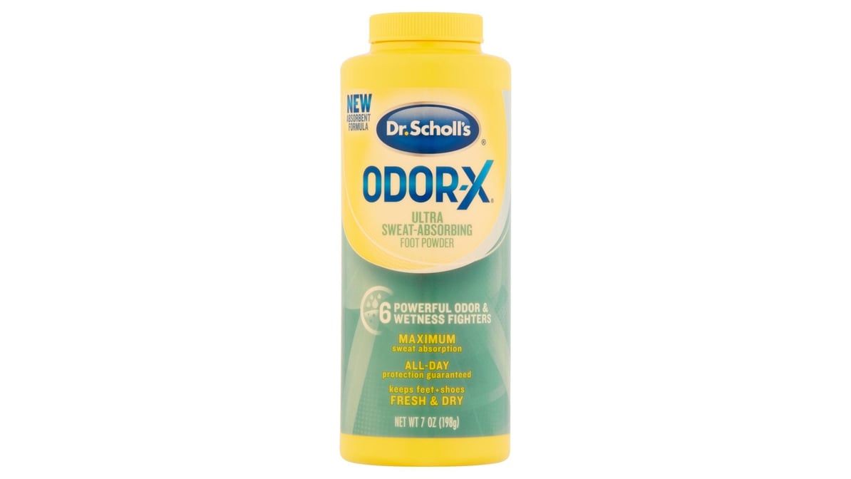 Dr. Scholl's Odor-X Ultra Sweat-Absorbing Foot Powder