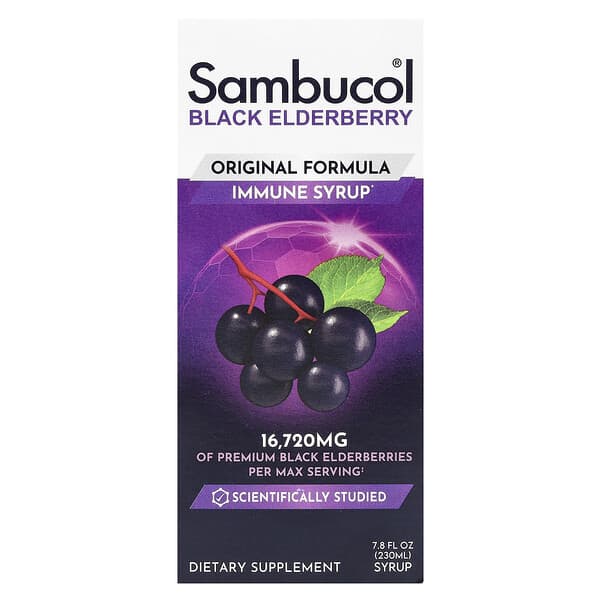 Sambucol Black Elderberry Original Syrup