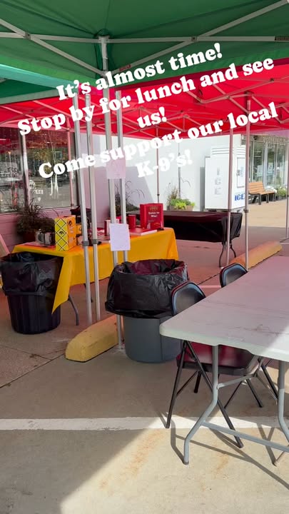 🐾🏈 We’re all set up and ready for our Iowa vs. Iowa State Tailgate! 🏈🐾