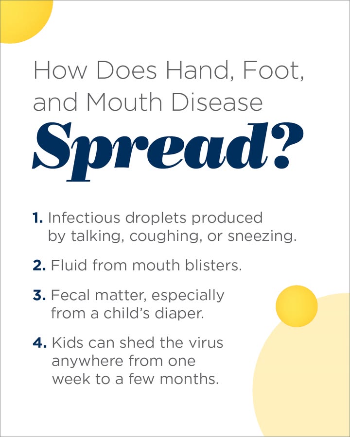Tiny hands touch everything, and that’s one reason hand, foot, and mouth disease