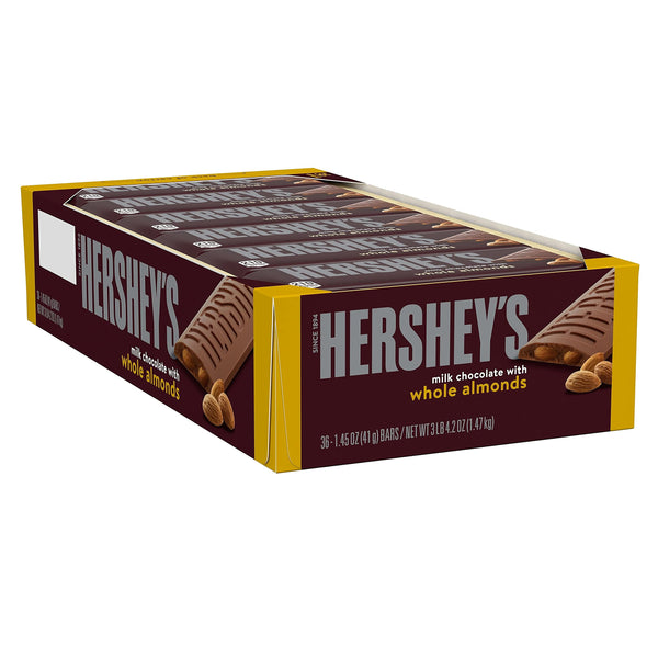 Hershey's Milk Chocolate with Whole Almonds Bar