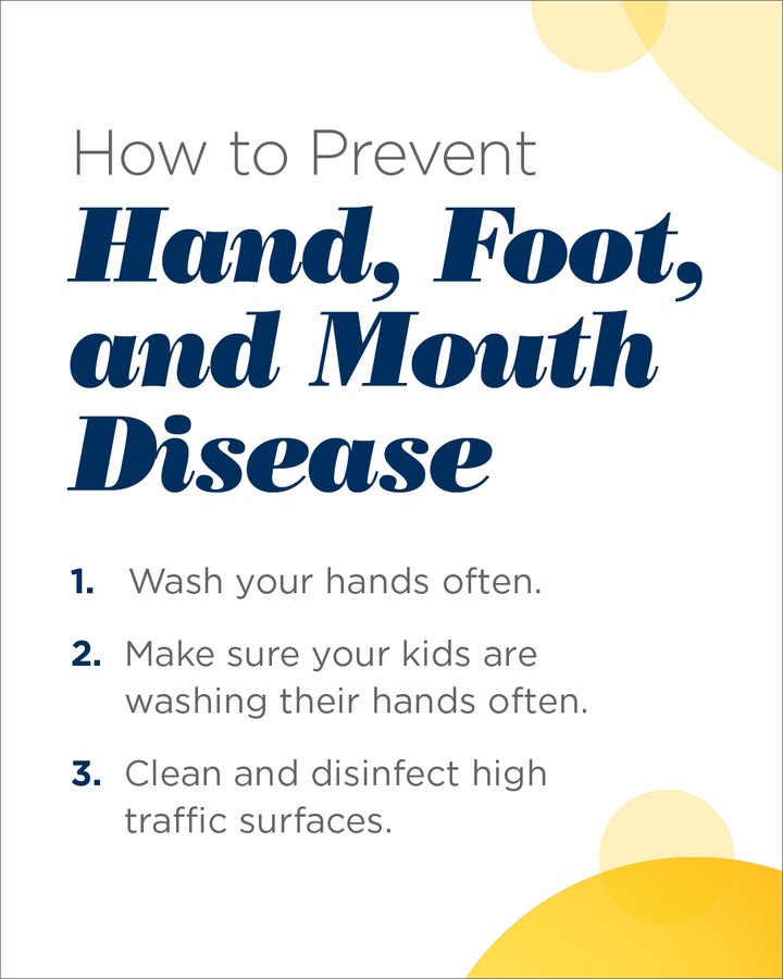 Hand, foot, and mouth disease can be more common during back-to-school season, m