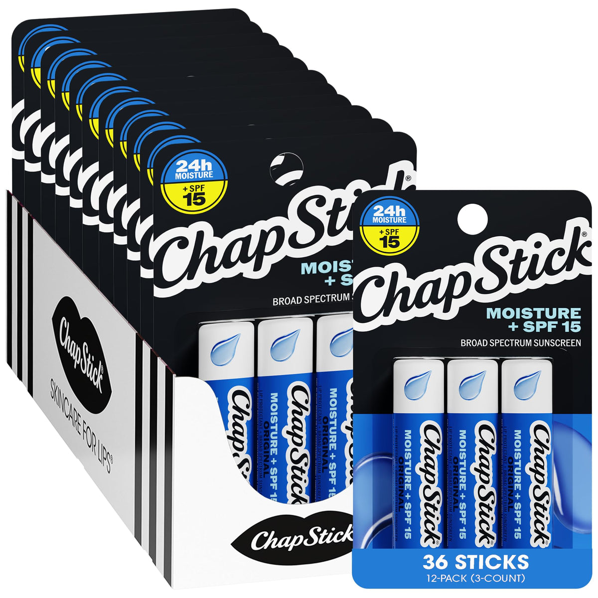 ChapStick Moisturizer Lip Balm SPF 15