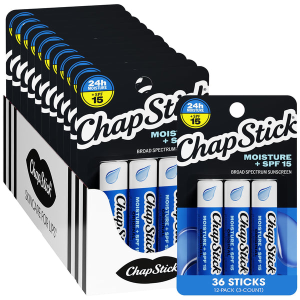 ChapStick Moisturizer Lip Balm SPF 15