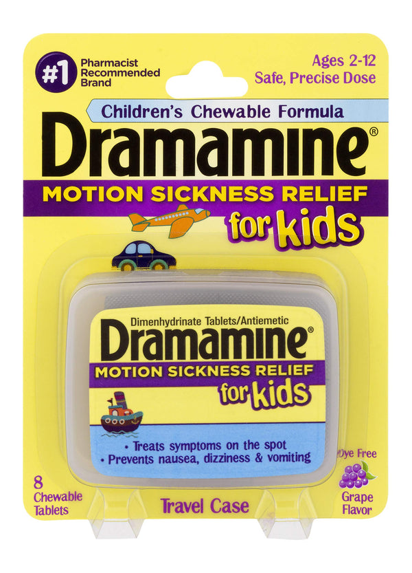 Dramamine Motion Sickness for Kids Chewable
