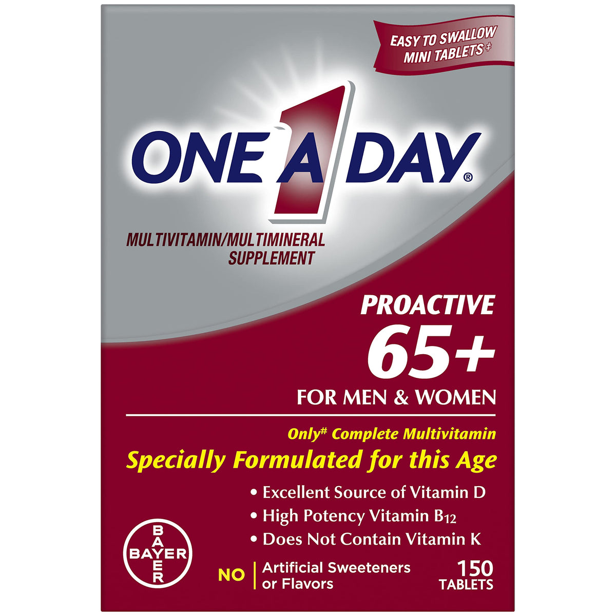 One A Day Men & Women's 65+ Multi