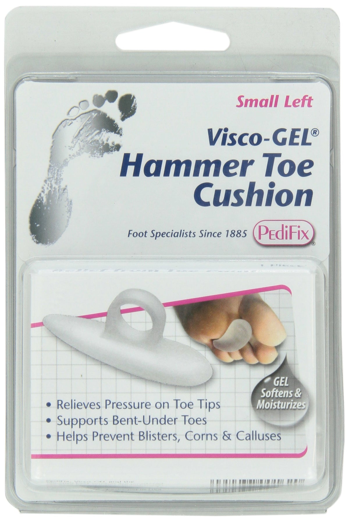 PediFix Visco-GEL Hammer Toe Cushion - Large Left