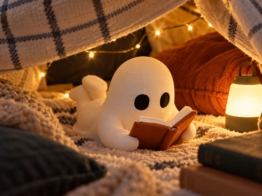 Sometime after the Haunted Attic went quiet for the night, Booker Boo decided he