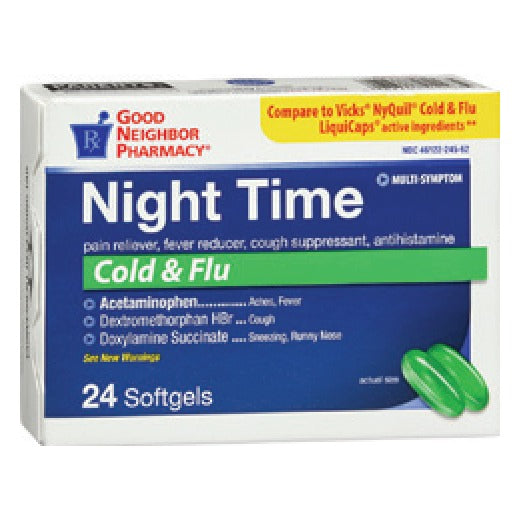 Good Neighbor Pharmacy Night Time Cold & Flu